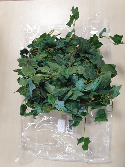 205983 - ROLLWAY Set me 4 Kurora Artificiale prej Dredhke 2m, Gjethe Bime të Varura për Mur, Dhomë Gjumi, Kopsht, Përdorim të Brendshëm dhe të Jashtëm - Ngjyrë Jeshile