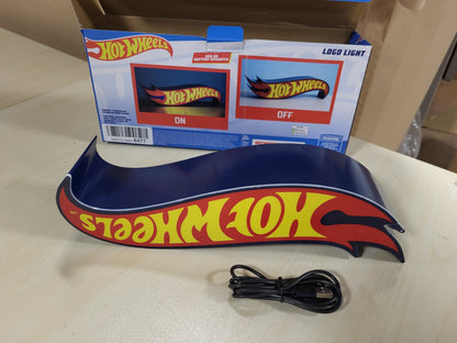 214369 - HOT WHEELS Llambë me logon, Dritë nate me logo garash e licencuar zyrtarisht