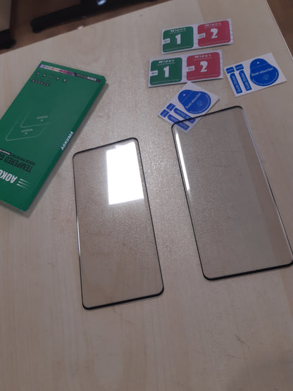 190476 - XIAOMI Mbrojtës Ekrani prej Qelqi të Temperuar 3D për Redmi Note 14 Pro 5G/POCO X7, Fortësi 9H, i Papërshkueshëm nga Thyerja dhe Flluskat [Pako me 2]