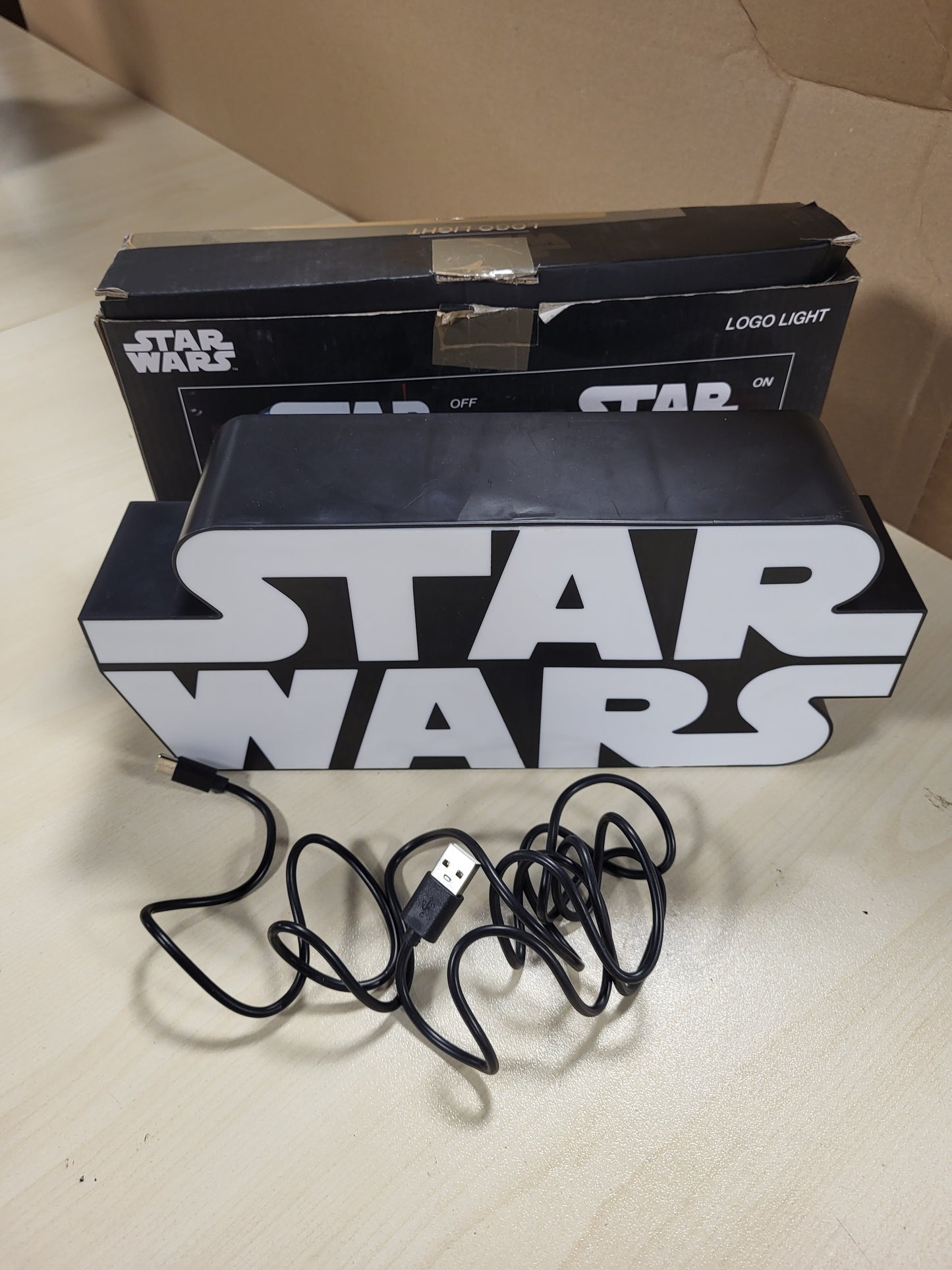 219173 - PALADONE Drita e Logos së Star Wars | Mall i Licencuar Zyrtarisht | 30 cm