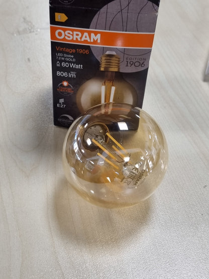 216637 - OSRAM Llampa LED Vintage 1906® Classic GLOBE80 FIL 60, 7.2W, 806lm, 2400K, ngjyrë ari