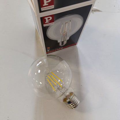 225215 - PAULMANN 28955 LED Globe Filament G80, 4.8W, Llambë Klasike e Transparencës, 4000K e Bardhë Neutrale, E27