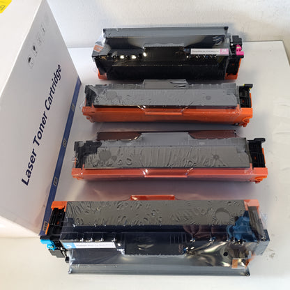 267754 - TONER 415X 415A MFP M479fdw: Zëvendësim i fishekut të tonerit kompatibël me HP 415X Color LaserJet Pro MFP M479dw M479fdw M479fnw M479fdn M454dw M454dn M479 W2030X W2031X W2032X W2033X, 4 copë