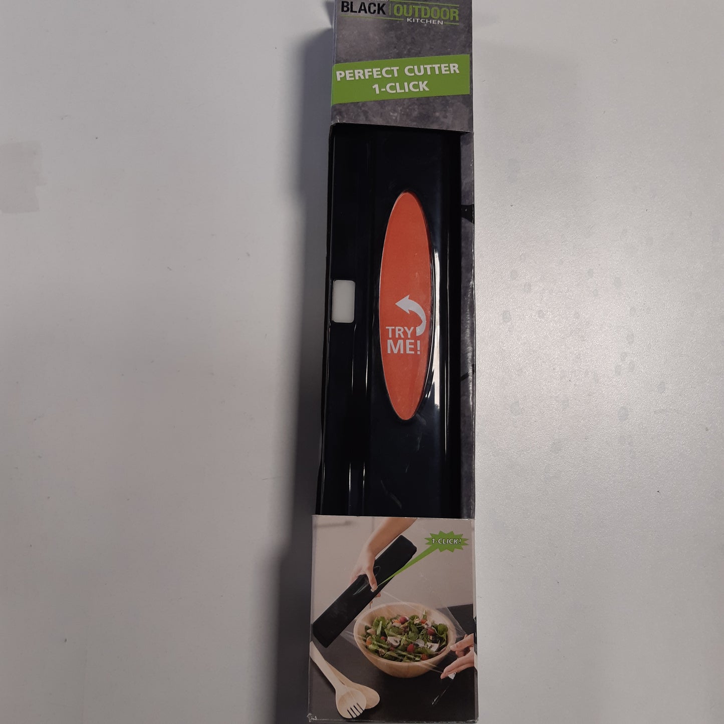 205876 - WENKO Dispenser i Folies për Prerje Perfekte në Ngjyrë Të Zezë