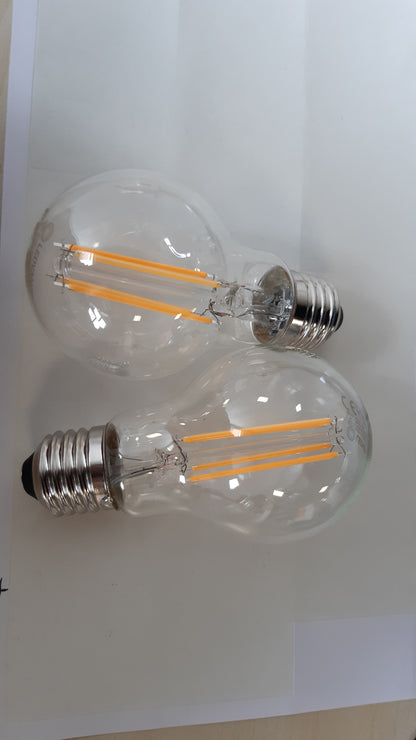 186430 - LEDVANCE - Llampa Inteligjente LED me WiFi, bazë E27, errësim, e bardhë e ngrohtë (2700K), zëvendëson llambat 60W, e kontrollueshme nga Alexa, Google Assistant dhe Samsung SmartThings, SMART+, pako me 2 copë
