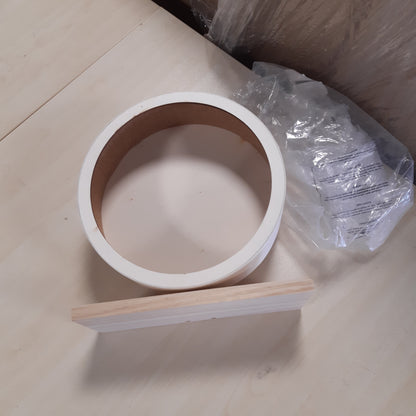 179329 - TRIXIE Rrotë Ushtrimesh për Hamsterë me Kushineta me Sfera, Sipërfaqe Vrapimi prej Tape të Mbyllur, Druri i Pateur, Diametri 28cm - 60923