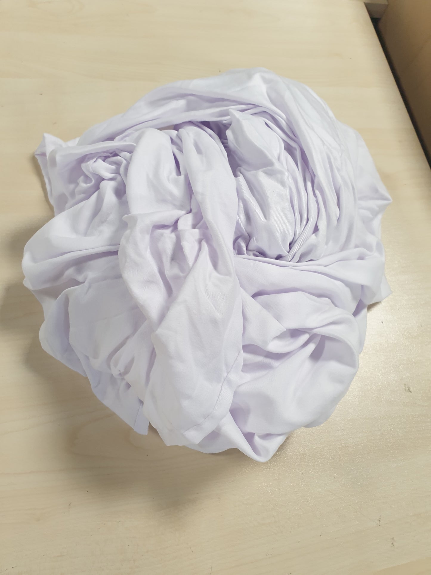 252146 - EASYCOSY Mbulesë Shtrati Pëlhure Mikrofibre 180x200 cm, 32 cm e Lartë, e Bardhë, Modeli Atenea