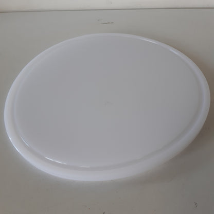 224803 - H&H Pjatë/Dërrasë Prerjeje Polietileni 30 cm, e Bardhë