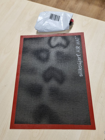 252802 - SILIKOMART | Tapet pjekjeje prej silikoni me mikro-perforim, 400x300 mm, bërthamë prej fiberglasi, prodhuar në Itali.