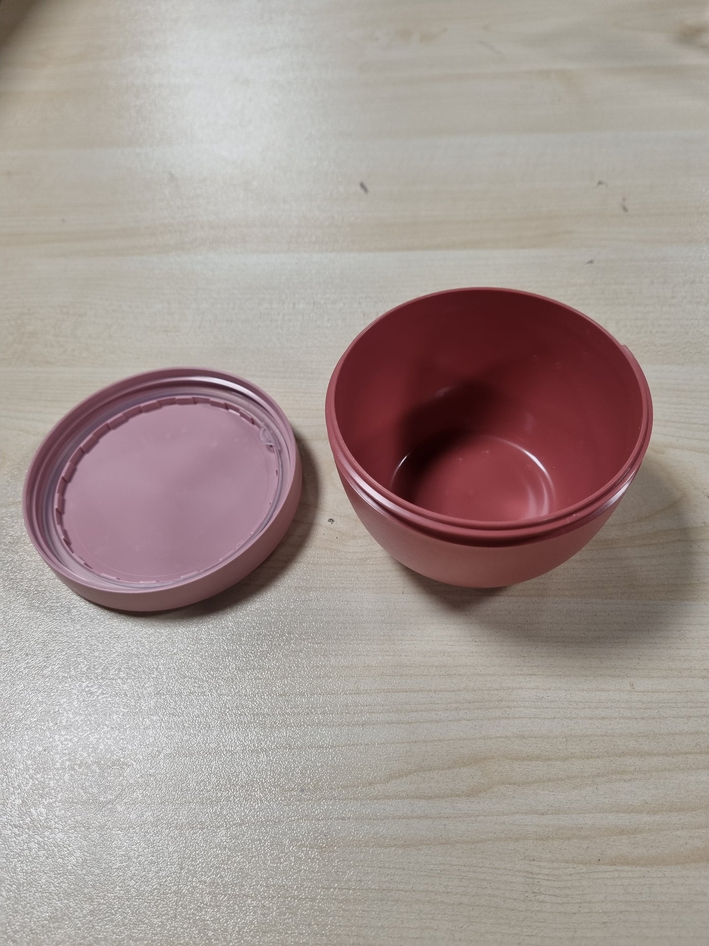 254154 - MEPAL Kutia e ushqimeve Ellipse - Enë ushqimore për ruajtjen dhe transportimin e ushqimeve të lehta - 350 ml - Vivid Mauve