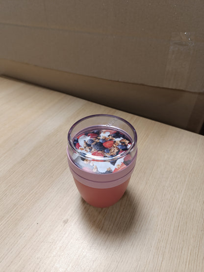 228838 - MEPAL Filxhan për musli, 300 ml + 120 ml, i përshtatshëm për ngrirje, mikrovalë dhe lavastovilje