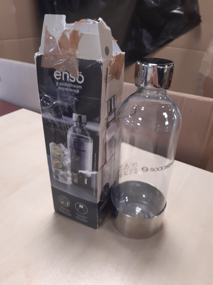 209377 - SODASTREAM Makinë për Ujë të Gazuar, Kapaciteti 1L, Përshtatëshme për Makinë Larëse Enësh, Materiali Çelik Inox