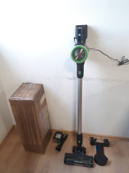 144157 - EUREKA NEC370 - Fshesë Elektrike pa Tel 3-në-1, Thithje 90AW, me 2 Bateri të Lëvizshme, Autonomi Minimale 40x2 Minuta, për Dysheme të Forta dhe Qilima, Ideal për Qime Kafshësh Shtëpiake