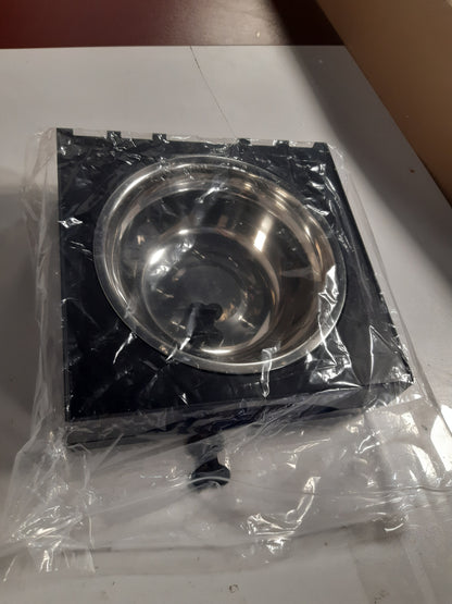 214624 - X XBEN Tas i Ngritshëm për Qen 3 në 1 me 5 Lartësi të Rregullueshme, Tas me Ushqyerje të Ngadaltë 1L dhe Tas 1.4L që Nuk Rrëshqit