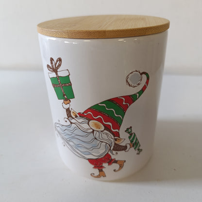 223733 - Kavanoz Ruajtës për Elfë të Gëzuar Krishtlindjet 620ml