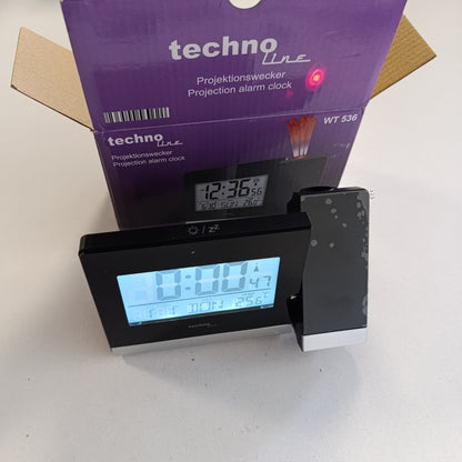 162694 - TECHNOLINE Orë Dixhitale për Tavolinë WT 536, Ngjyra e Zezë