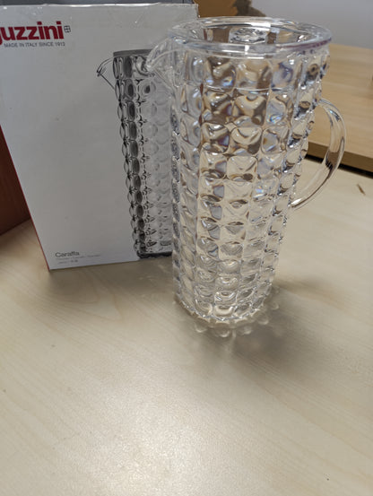 187595 - GUZZINI - Karafë Tiffany me Kapak Transparent, Ø 11.5 x 18.5cm, Lartësi 25.5cm, 1750cc - 22560000