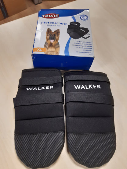 206725 - TRIXIE Mbrojtëse Putrash - 2 copë, Mbështet Shërimin e Lëndimeve, Taban Vinili Për Kapje Të Fortë, Elementë Lidhës Me Velcro, Madhësia XL - Gjerësia e Putrës: 9.5 cm, Gjatësia: 20 cm - 1959