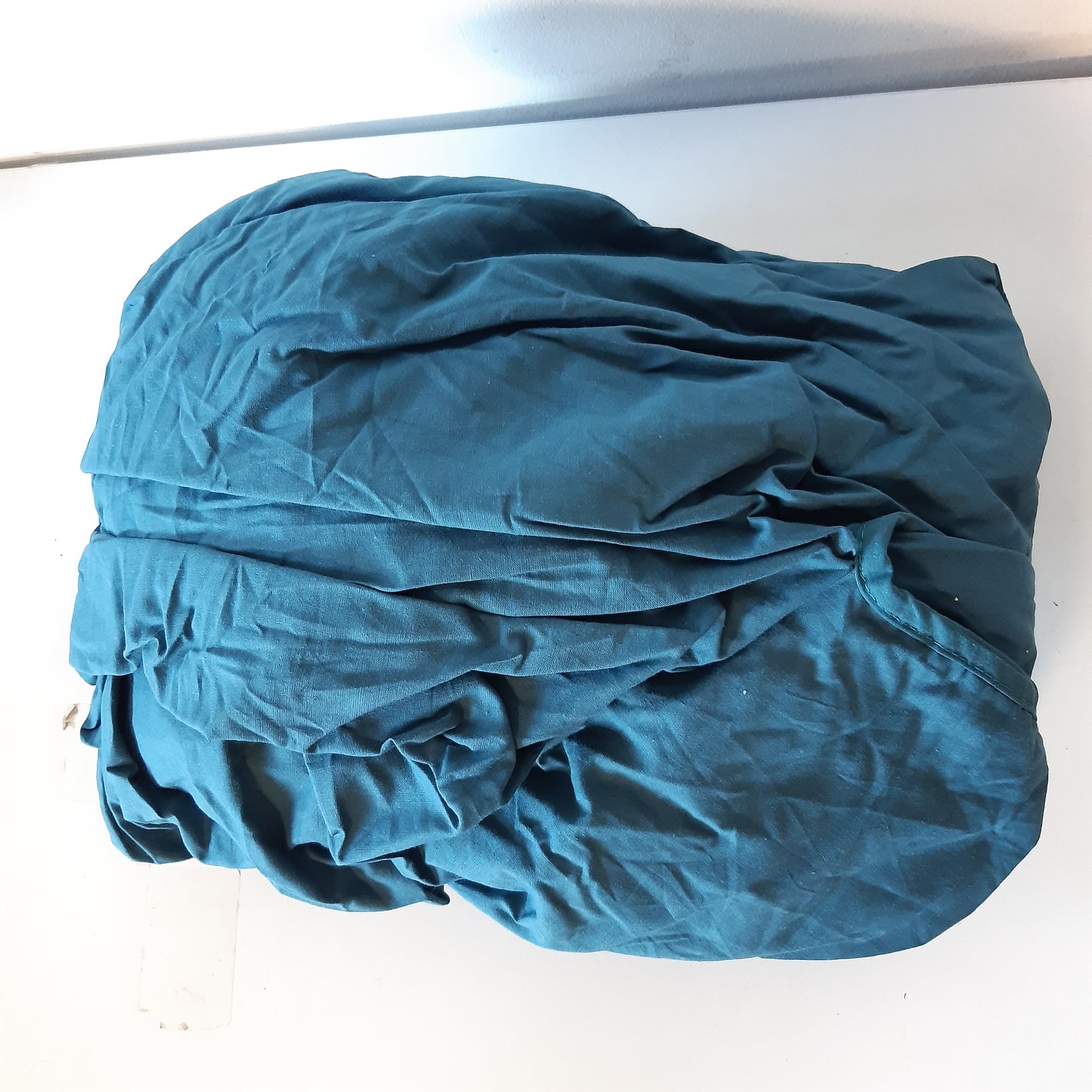 214192 - Çarçaf i fiksuar, pambuk TPR me 57 fije, 2x70x190 cm, ngjyrë blu rose e thjeshtë