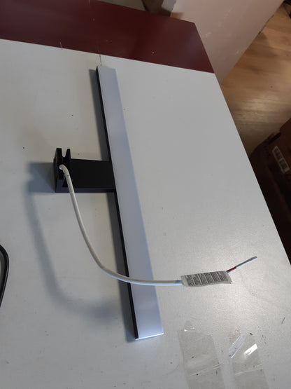 187907 - AZHIEN Dritë Pasqyre LED 10W 820LM, Llambë Pasqyre për Banjë 40cm, E Bardhë Neutrale 4000K, 3 në 1 230V, IP44 e Papërshkueshme nga Uji, E Zezë
