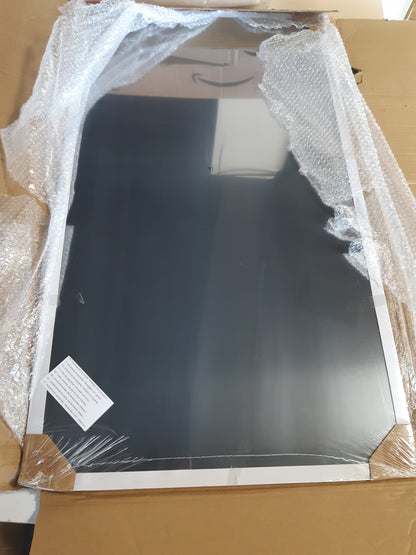 239949 - KOMPAKTUES - MBROJTËSE KUZHINE PREJ ÇELIKU INOX TË LËMUAR - MADHËSIA 90 X 50 CM - MBËSHTETËSE KUZHINE E MONTUAR NË MUR - PANEL MAGNETIK