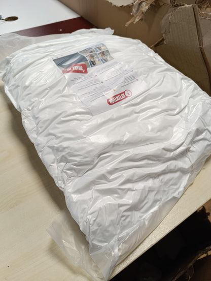 215955 - FLOWEN Jastëk me lule 45x45 cm, Set prej 2 copësh, për divan dhe krevat, Mbushje jastëku hipoalergjik kundër marimangave me mbulesë jastëku të butë, 100% poliester