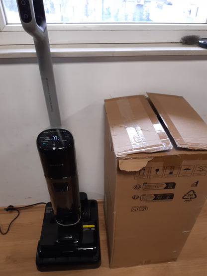 144015 - DREAME H15 Pro - Pastrues Dyshemeje me Nxehtësi, Thithje 22,000 Pa, Krah Robotik AI, Furçë me Larje deri në 100°C, Tharje 5 Minutash në 90°C, Navigim dhe Aplikacion, RGB