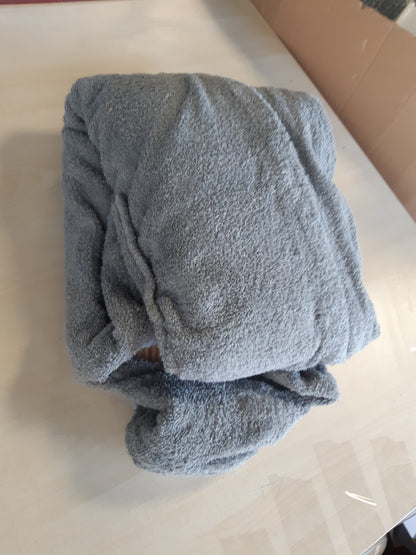 187359 - BASSETTI Rrobë Banje me Kapuç Unisex për Të Rritur, 100% Pambuk, Madhësia XL, E Tyrosur, Thithëse dhe e Qëndrueshme, e Lajshme në Lavatriçe