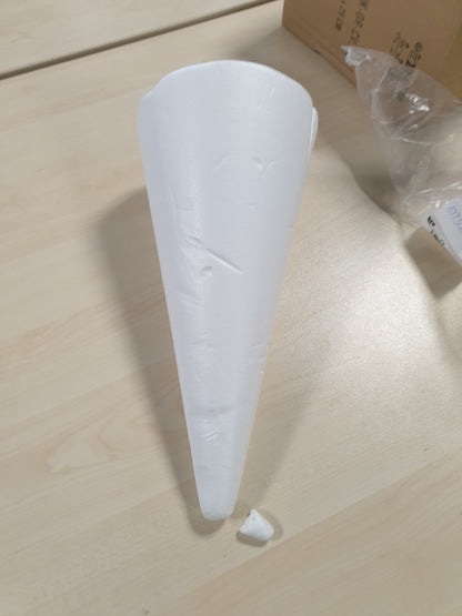 197305 - MCE POLISTIRENI A32181, e Bardhë, Diametri: 18cm, Lartësia: 40cm