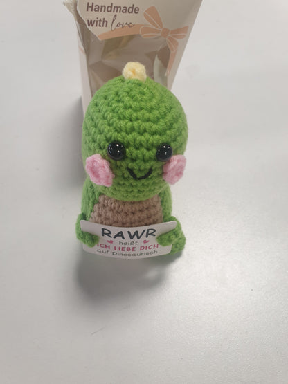 216496 - Dhuratë përvjetori Giftasy - Dino i punuar me grep me dorë, Kartë Energjie, për çiftin, partneren