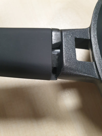 217786 - CASTEY Tigan Klasik me Induksion, Modeli 4-24, i Zi, 24 cm, Alumini, Dorezë e Lëvizshme, Veshje Jo-Ngjitëse, Pa PFOA, Bazë e Plotë me Induksion