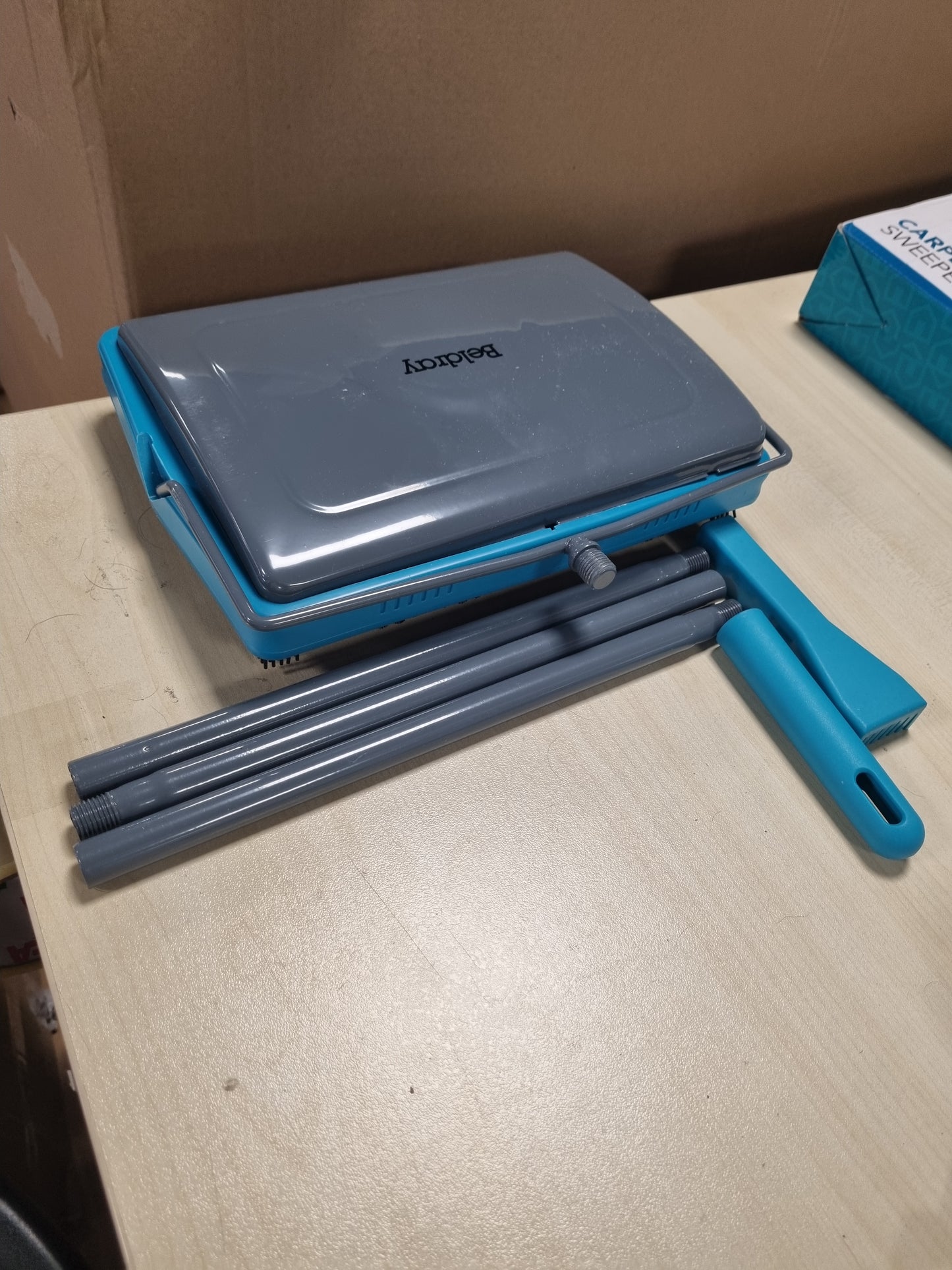 214211 - BELDRAY Fshesë manuale për qilima, Rul furçe pastrimi ndihmëse