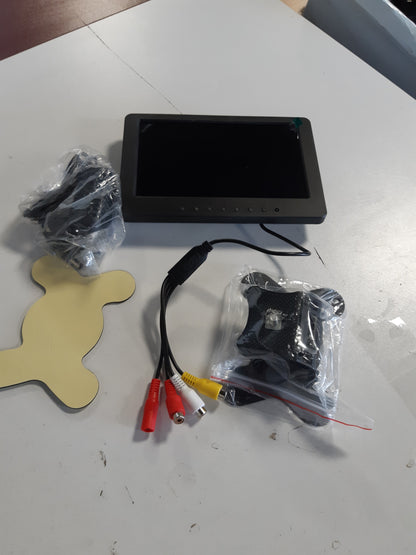 266268 - DOOCOOLER | Monitor 7 inç TFT LCD 16:9 1024*600 BNC AV Video Audio për PC Siguri VCD DVD EU Plug