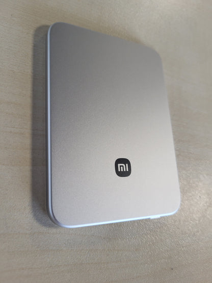 267926 - XIAOMI Bankë energjie magnetike 5000mAh 15W, bateri e pajtueshme me MagSafe për iPhone 17/16/15/14/13/12, ultra e hollë, e lehtë, me karikim pa tel, ngjyrë argjendi akullnajash