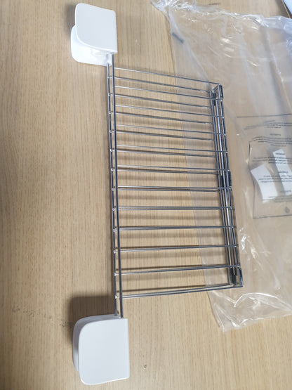 221957 - Maça për toster Alessi, të bëra prej çeliku inox dhe PC, të bardha