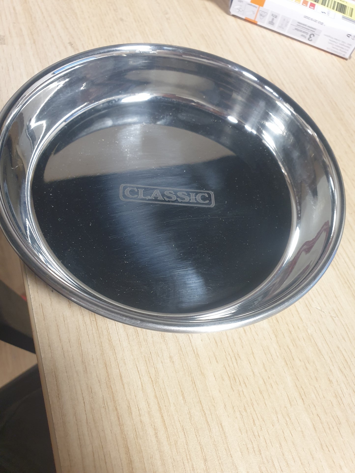 254241 - PRODUKTE KLASIKE për Kafshë Shtëpiake, Enë Klasike prej Çeliku Superdish për Mace, e Vogël, 250 ml
