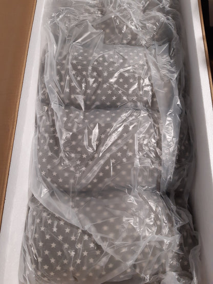 175029 - LULULEARN Trekëndësh Ngjitjeje 4-në-1, Hark dhe Rampë Rrëshqitëse, Material i Palosshëm, Përdorim të Brendshëm dhe të Jashtëm, Për Fëmijët 1+ Vjeç, Mësim Aktiv Montessori (E Bardhë)