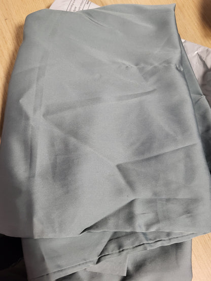 214729 - ADUBOR Mbulesë jastëku 100% mëndafsh, 23 Momme, (50-70cm, Blu liqeni, 1 copë)