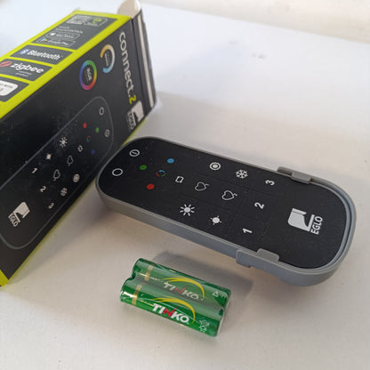 184752 - EGLO CONNECT.Z Telekomandë Smart Home 2.0, ZigBee, Aksesorë i Lidhur për Ndriçimin, Materiale Plastike e Zëze dhe Gri, me Bateri