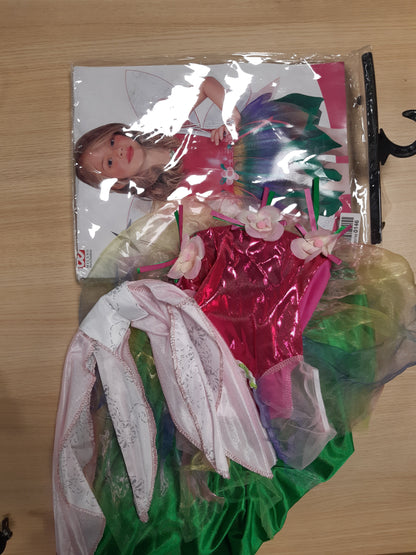 47050 - WIDMANN MILANO - Kostum Rainbow Fairy për Fëmijë me Fustan dhe Krahë