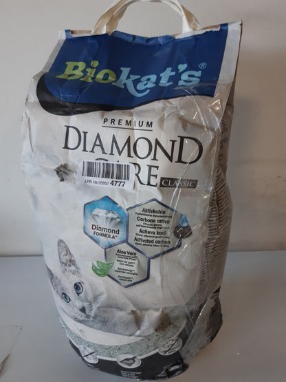 216294 - BIOKAT'S Plehra për mace Diamond Care Classic pa aromë, 1 qese (1 x 10 L)