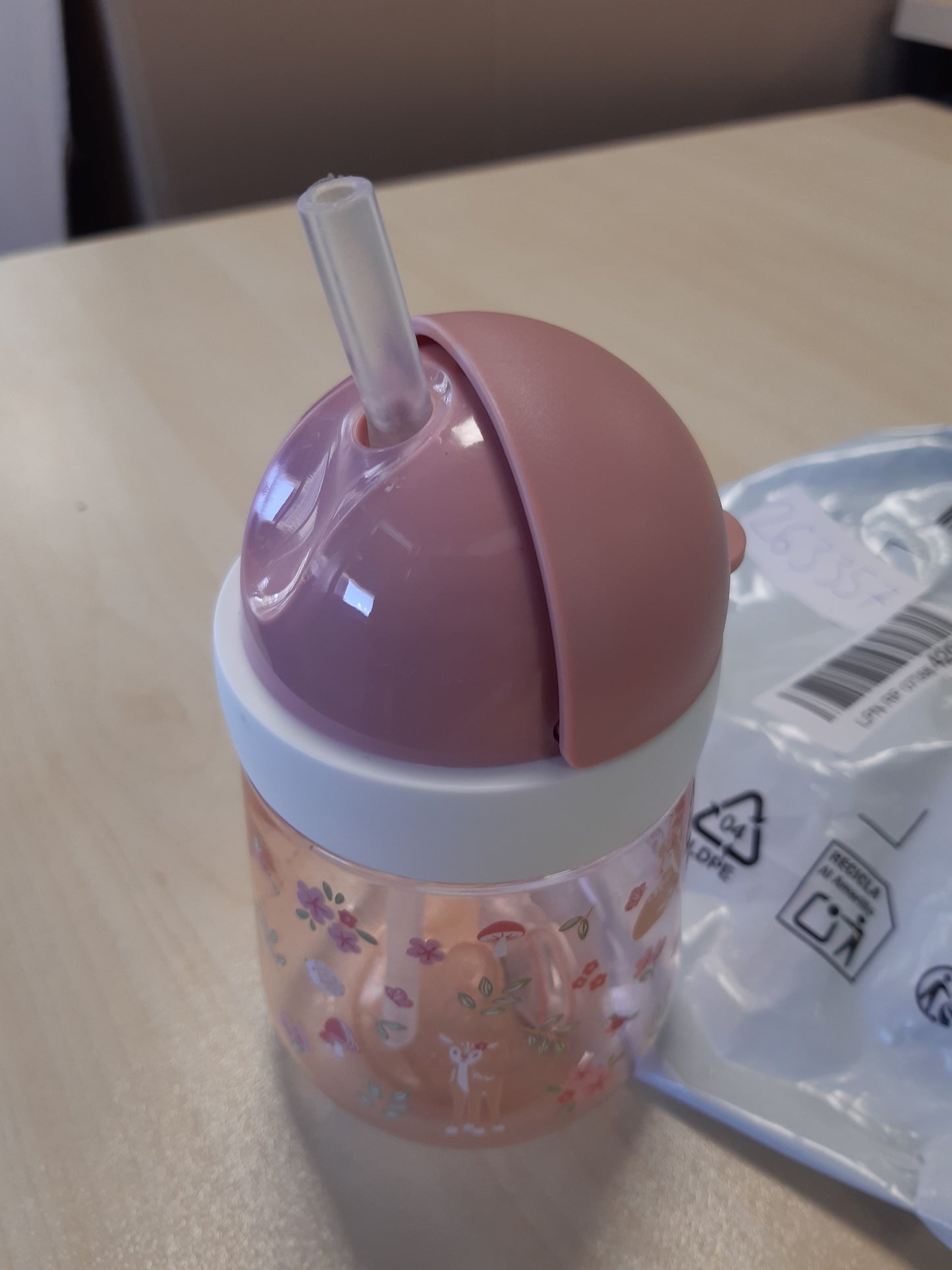 263357 - MEPAL Kupë me Kashtë Mio Little, 300 ml, për fëmijë nga 9 muaj, e sigurt për lavastovilje dhe pa BPA, Kopshti i Zanave