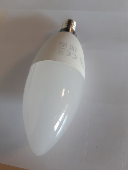 197883 - WIZ - Llambë LED inteligjente me ngjyra, flake E14, ekuivalente me 40W, me sensor lëvizjeje, Wi-Fi, kontroll zanor, përdorues me aplikacion, compatible me Alexa, Asistentin Google dhe Apple HomeKit