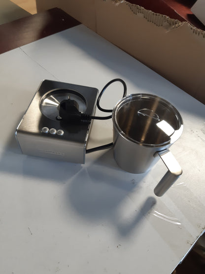 213268 - PROFICOOK Shkumëzues Qumështi me Funksion të Nxehtë dhe të Ftohtë, Elektrik me 6 Funksione, Shkumë Afërsisht 500 ml, Strehë Çelik Inoks