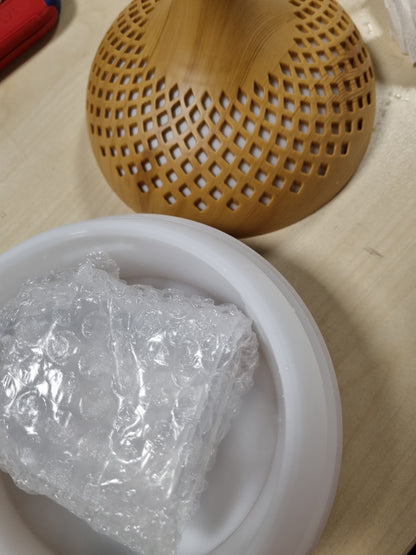 218667 - ZOVHYYA Difuzues Aromaterapi 500ML me 14 Ngjyra LED, Lagështues Arome me Makinë Arome me Telekomandë, Kohëmatës, 4 Nivele, 2 Modalitete Mjegullimi