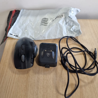 267650 - TURTLE BEACH KONE XP AIR – Maus lojërash RGB pa tel, Bluetooth, sensor optik 19K DPI, jetëgjatësi baterie deri në 100 orë, e zezë
