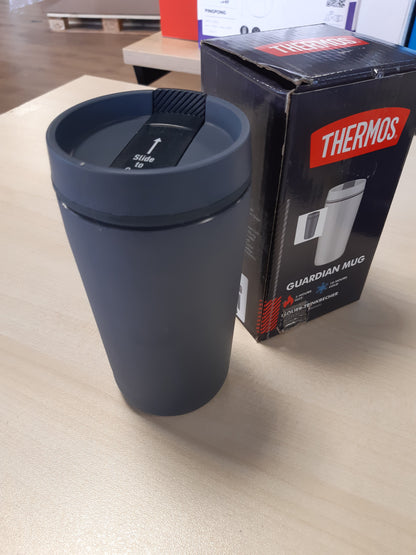 227541 - GUARDIAN MUG Termos 0.35 l, blu liqeni, filxhan udhëtimi prej çeliku inox i izoluar, i papërshkueshëm nga rrjedhjet, i sigurt për lavastovilje