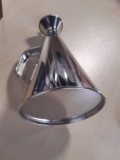 201603 - QUID - Enë për Vaj prej Çeliku Inoks 7694002 Renova 50, Anti-Pikim, Ngjyra Bardhe, Madhësi: 11cm x 11cm x 25cm