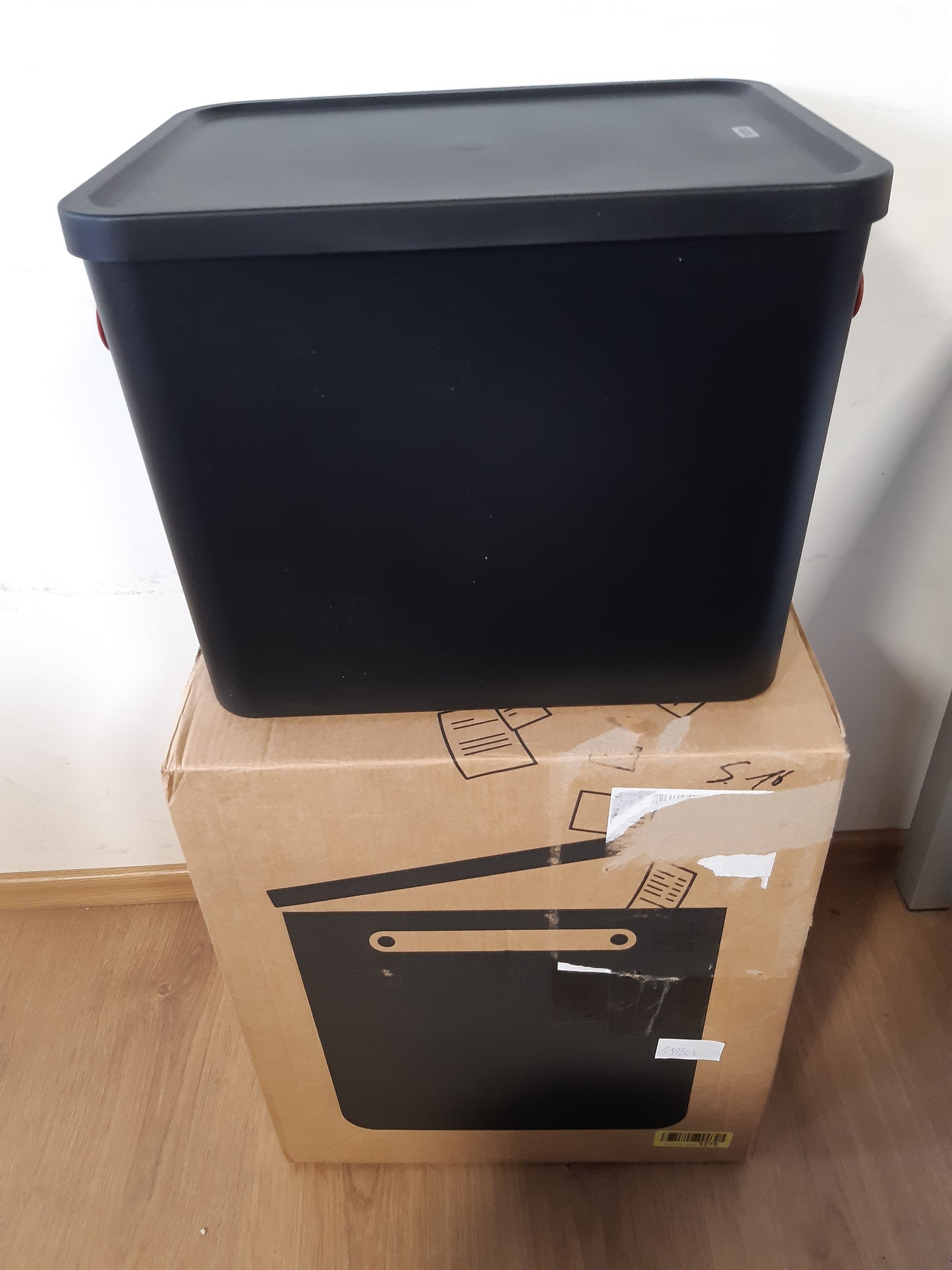 191204 - ROTHO MYPAPER Set i Organizuesit të Tavolinës, Mbajtëse Dokumentesh dhe Kutia e Arkivimit, Materiale Plastike, Ngjyre e Zezë