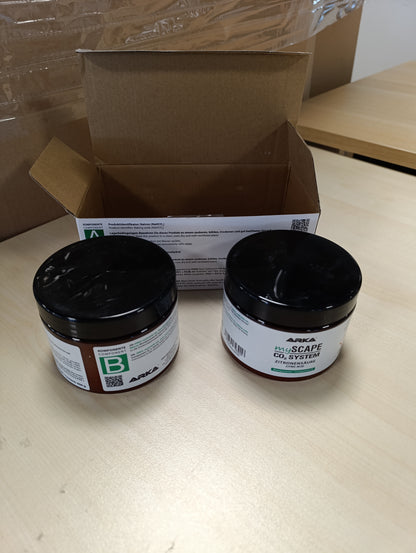 258211 - ARKA mySCAPE Kit Mbushjeje CO2 për Akuariume 2 x 400 g – Acid Citrik dhe Sodë Buke për Sisteme të Mbushshme CO2